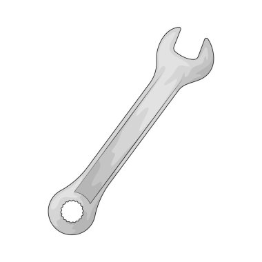 İngiliz anahtarı, bakım, onarım ve teknik işleri sembolize eden bir araçtır..
