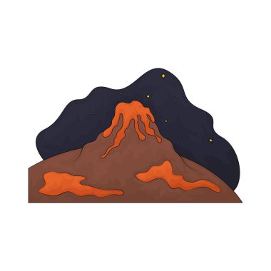 Volkan, erimiş maddelerin bir yüzeyin altından fışkırdığı jeolojik bir özelliktir..