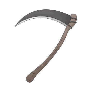 Tırpan genellikle ölüm ya da Azrail ile ilişkili bir biçme aracını temsil eder..