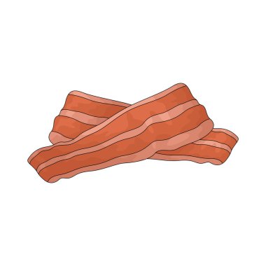 Domuz pastırması kıtır kıtır olana kadar pişirilir..