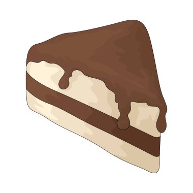 Pasta dilimi daha büyük bir pastanın kesimidir..