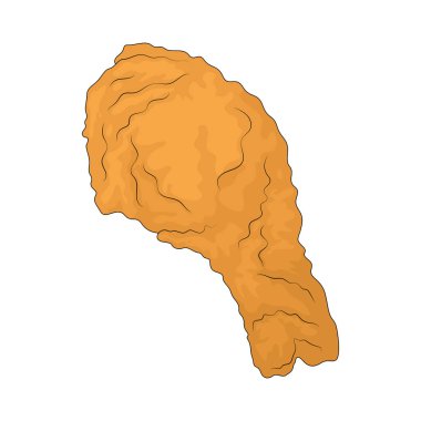 Kızarmış tavuk hamurla kaplanır ve kıtır kıtır olana kadar kızartılır..