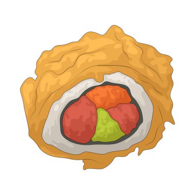 Tempura rulosu, çıtır çıtır bir dokuya ait çırpılmış ve kızartılmış malzemeler içeren suşidir..