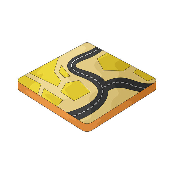 Road view is a map feature that shows streets and roads in detail.