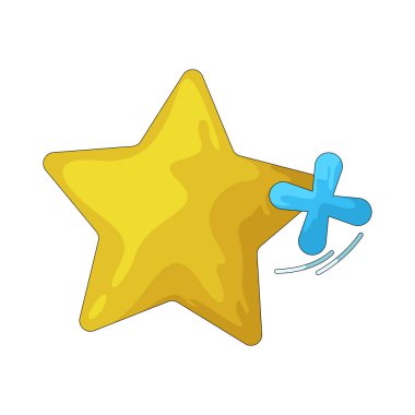 Artı işareti olan bir yıldız gelişmiş mükemmelliği ya da katma değeri sembolize eder..