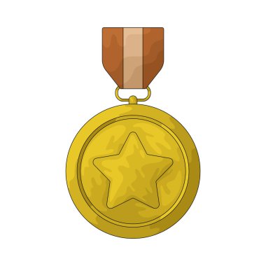 Bir madalya onur, mükemmellik ve başarıyı simgeler..