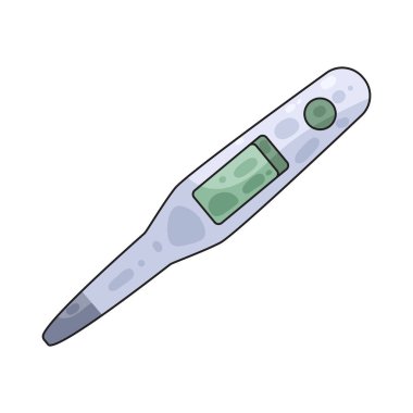 Termometre, vücut ısısını ölçmek için kullanılan bir cihazdır..