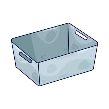 Plastik sepet, eşya taşımak için açılan hafif bir konteynır..