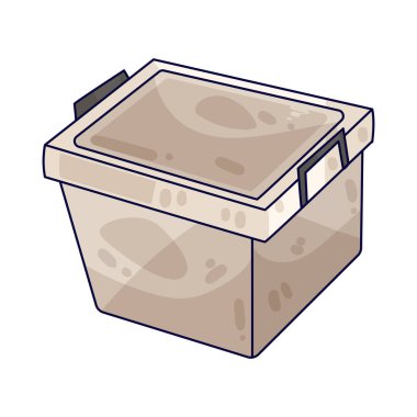 Plastik kutu plastikten yapılmış sert bir depolama konteynırıdır..