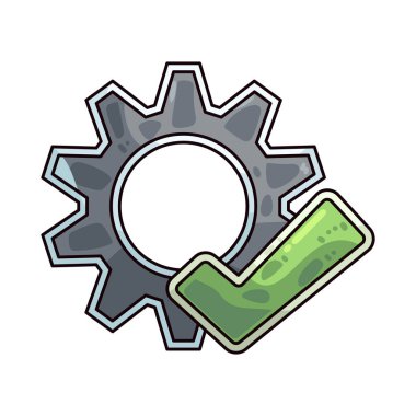 Otomatik denetim otomatik doğrulamayı temsil eden bir işaretleme simgesidir.