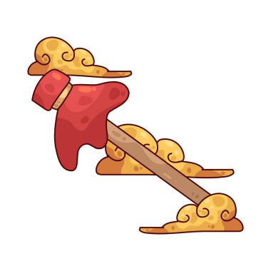 Çan tokmağı, gongu düzgün çalmak için kullanılan yastıklı bir çubuktur..