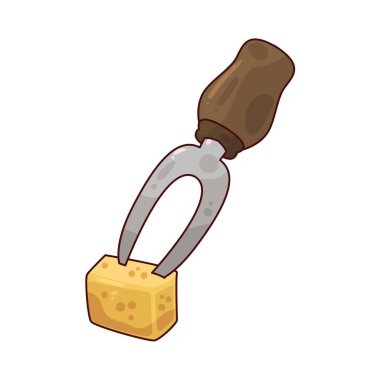 Peynir çatalı, farklı peynir parçalarını tutmak veya servis etmek için kullanılan iki çatallı bir çataldır..