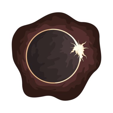 Ay, Güneş 'le Dünya arasında kısmen ya da tamamen güneş ışığını engelleyen bir güneş tutulması meydana gelir..