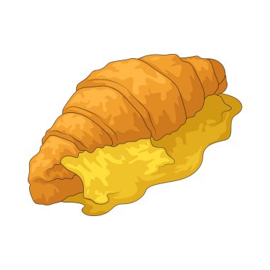 Peynirli kruvasan pul pul doldurulmuş veya peynirle kaplanmış bir hamur işidir..