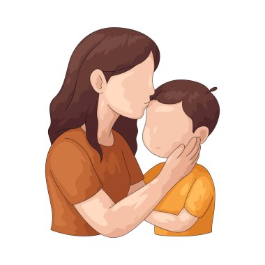 Anne öpücüğü, huzur, sevgi ve korunmayı ifade eden nazik bir öpücüktür..