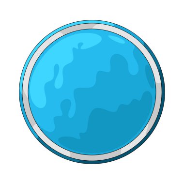 Katı bir daire içinde boşluk olmayan dairesel bir şekildir..