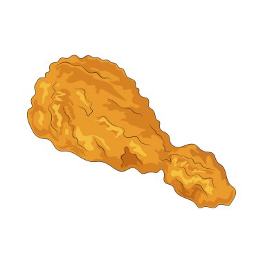 Kızarmış tavuk baharatlı hamurla kaplanır ve kıtır kıtır olana kadar kızartılır..