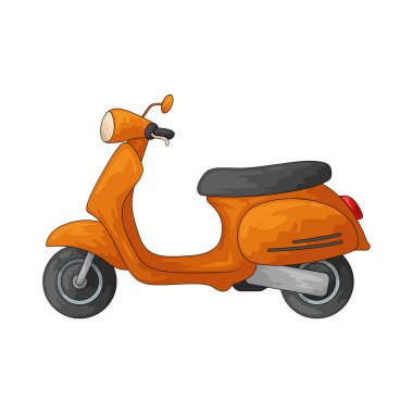 Scooter, iki tekerlekli hafif bir araçtır. Adımlı çerçeve ve ayak platformu vardır..