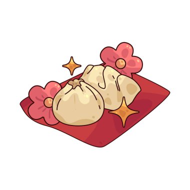 Hamur köftesi, antik altın külçelerine benzediği için zenginliği sembolize eden geleneksel bir hamur yemeğidir..