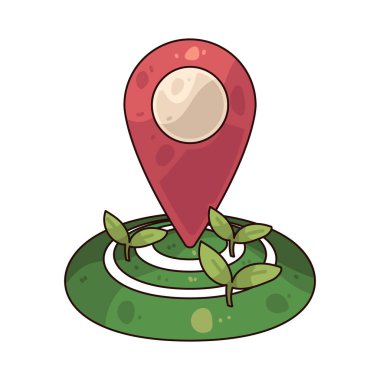 Konum, haritada veya gerçek dünyada belirli bir yeri veya konumu temsil eder..