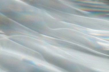 Soyut arkaplan, ışığın oluşturduğu parazit kalıpları. Rastgele, değişen desen.