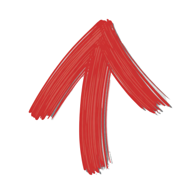 Felç yukarı doğru kırmızı ok fırçasının siyahı vurduğunu gösteriyor. Ticari kullanım için uygun yüksek çözünürlüklü resim. Şeffaf arkaplan desteğine sahip yüksek kaliteli resim.