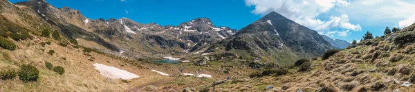 Laghi Tristania Set Laghi Sulle Montagne Ordino Andorra — Foto Stock