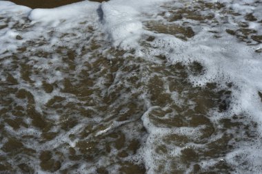 Parlak altın kum Hint Okyanusu 'nun ritmik dalgalarıyla birleşir. Uluslararası ziyaretçiler için Cox' s Bazar sahil şeridinin en ulaşılabilir ve en popüler bölümü olan Laboni Sahili 'nde..