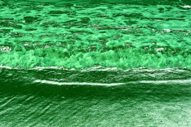 yeşil ve beyaz soyut arkaplan