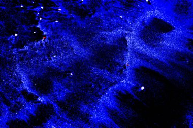 Soyut siyah ve mavi doku arka plan