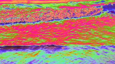 Duvar kağıdı için boya akışının soyut renkli dokusu. yüzey ve tasarım sanat çalışmaları.