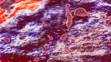 Soyut grunge arkaplanı. Monokrom dokusu. Siyah ve kırmızı desenli arka plan