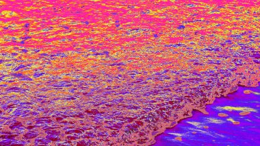 Renkli desenli soyut arkaplan