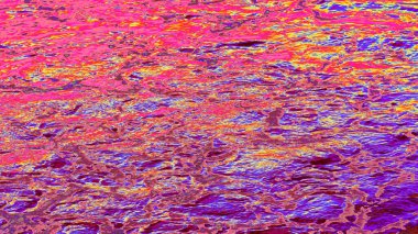 Yaratıcı boya darbelerinin soyut renkli dokusu. yaratıcı ve tasarım sanatı.