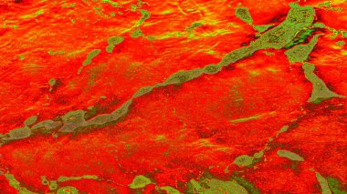 Eski paslı metal dokusu.