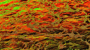 Soyut arkaplan renkli modern desen