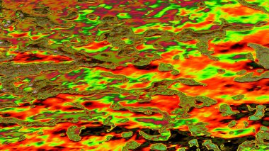 soyut renk tasarımı sanat illüstrasyonu