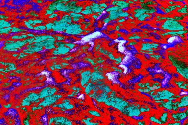 Soyut arkaplan renkli modern desen