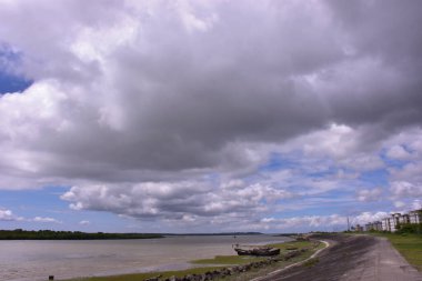 İsrail Eyaleti Adası 'nın manzarası.