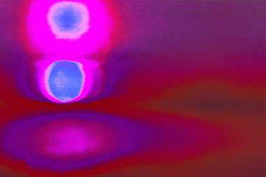 Soyut neon pembe ve menekşe parlak ışık yumuşak dairesel gradyan, dijital sanat, müzik görselleri, damgalama, posterler ve modern yaratıcı tasarım projeleri için uygun fütüristik ve rüya gibi bir arkaplan oluşturur..