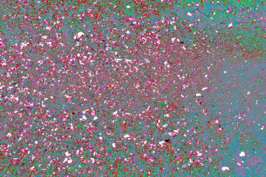 Biyolojik veya kimyasal desenleri andıran renkli neon organik doku, bilim, teknoloji ve gelecek tasarım projeleri için mükemmeldir..