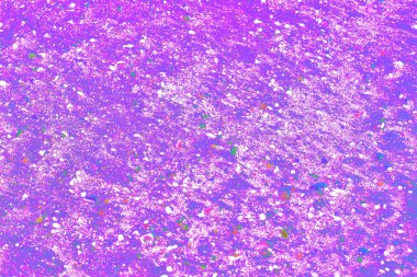 Yüksek çözünürlüklü mor kristal, ışıldayan organik parçacıklar, lüks, dijital sanat ve modern tasarım arka planlarına sahip soyut dokudan esinlenmiştir..