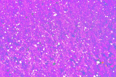 Yüksek çözünürlüklü mor kristal, ışıldayan organik parçacıklar, lüks, dijital sanat ve modern tasarım arka planlarına sahip soyut dokudan esinlenmiştir..