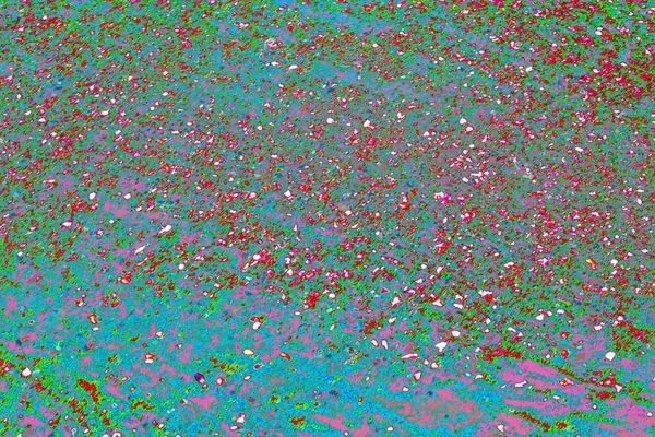 Biyolojik veya kimyasal desenleri andıran renkli neon organik doku, bilim, teknoloji ve gelecek tasarım projeleri için mükemmeldir..