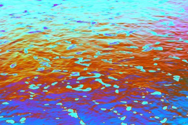 Neon renkli kum ve zemin dokusu canlı ve soyut bir yüzey oluşturuyor. Arkaplan, poster, web tasarımı, reklam ve yaratıcı sanat eserleri için uygun yüksek çözünürlüklü dijital doku.