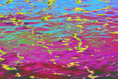 Renkli su dokusu çok güzel doğal bir arka plan.