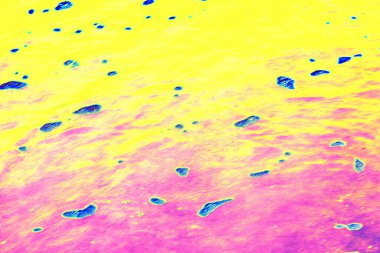 Pembe ve sarı rengin soyut arkaplanı