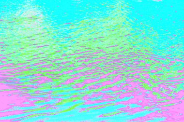 Doğal dalgalanmalar ve ışık yansımalarının oluşturduğu canlı soyut su yüzeyi dokusu cesur renk farklılıkları ve akışkan organik desenler yaratıyor. Yaratıcı tasarım, markalaşma, dijital sanat, çevresel kavramlar için modern bir arkaplan olarak ideal