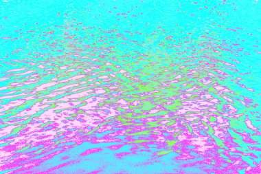 Doğal dalgalanmalar ve ışık yansımalarının oluşturduğu canlı soyut su yüzeyi dokusu cesur renk farklılıkları ve akışkan organik desenler yaratıyor. Yaratıcı tasarım, markalaşma, dijital sanat, çevresel kavramlar için modern bir arkaplan olarak ideal