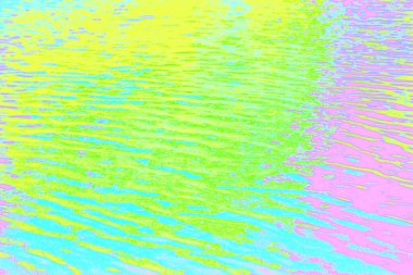 Doğal dalgalanmalar ve ışık yansımalarının oluşturduğu canlı soyut su yüzeyi dokusu cesur renk farklılıkları ve akışkan organik desenler yaratıyor. Yaratıcı tasarım, markalaşma, dijital sanat, çevresel kavramlar için modern bir arkaplan olarak ideal